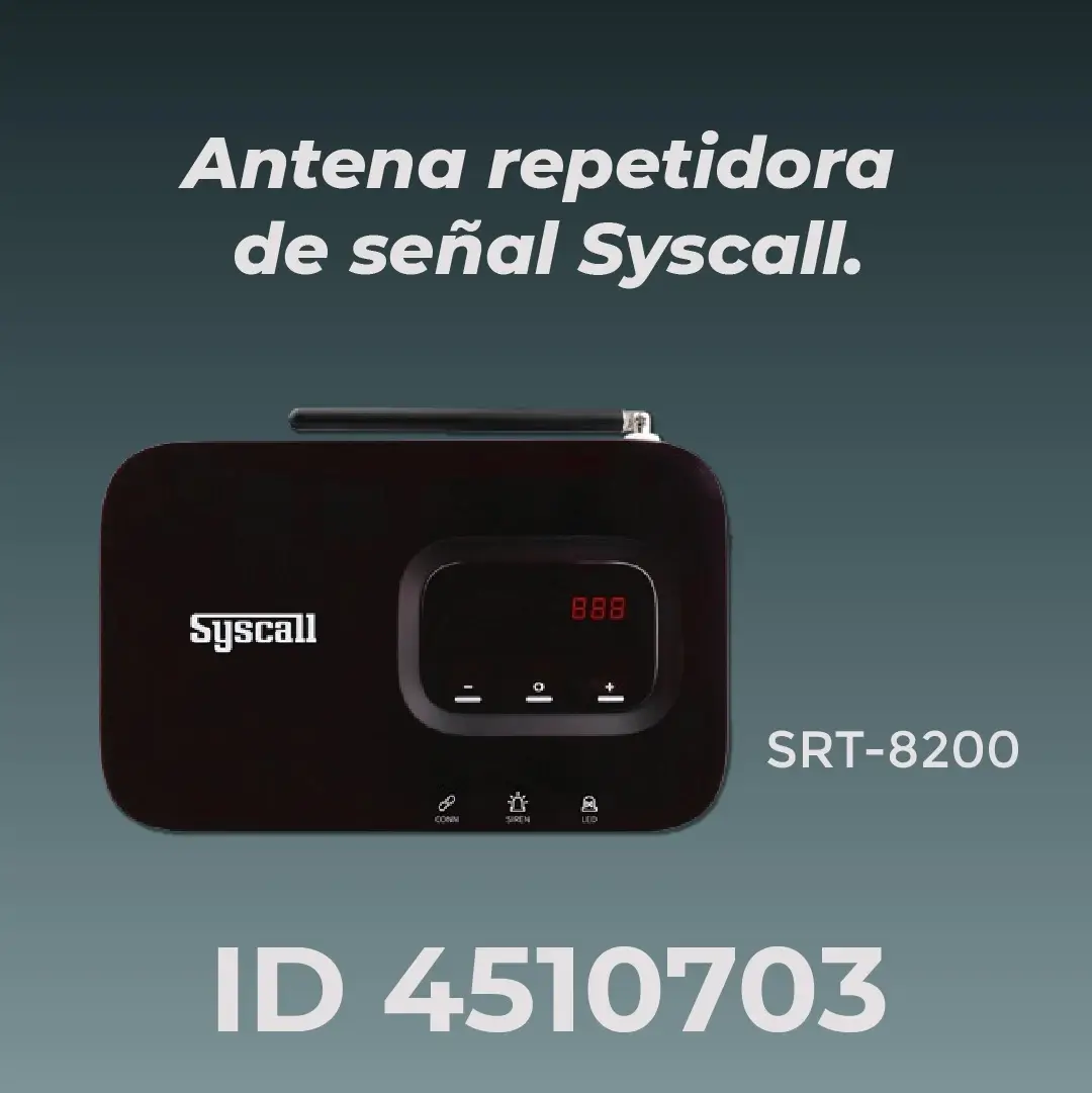 Antena Repetidora de señal Syscall Chile