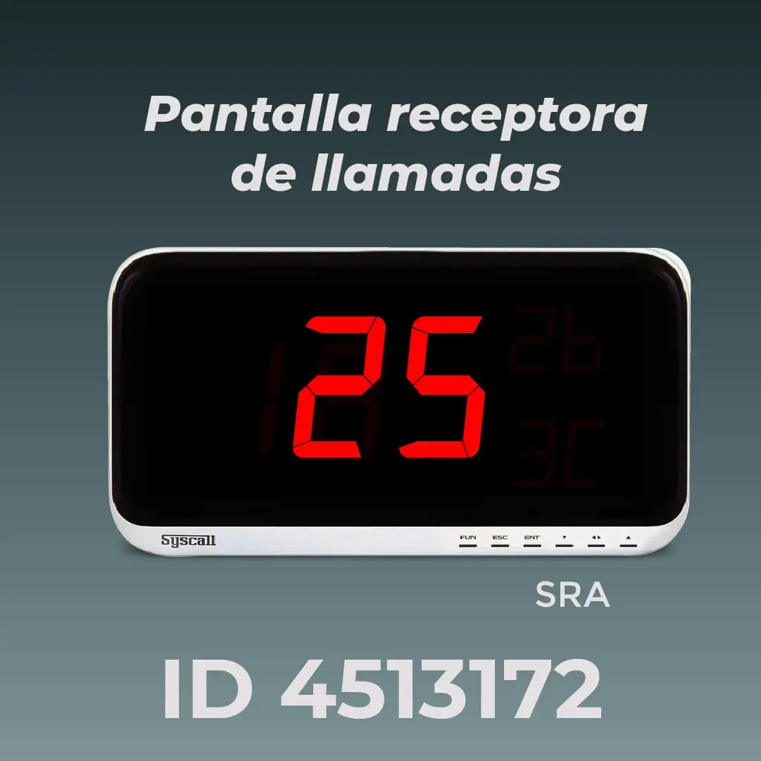 Pantalla receptora de llamadas Syscall Chile